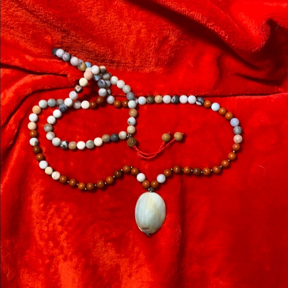 Mala bead necklace